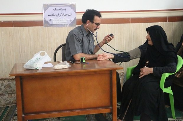 اردوی جهادی سلامت در مناطق محروم شیراز برگزار شد