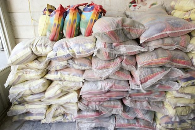 کشف بیش از ۶ تن برنج قاچاق توسط مرزبانان هنگ مرزی خرمشهر