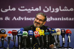 نشست خبری دبیر شورای عالی امنیت ملی