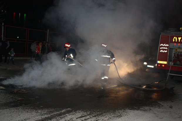 ۲۲نفر آمار نهایی مصدومان حادثه آتش‌سوزی گرمسار/ عملیات پایان یافت