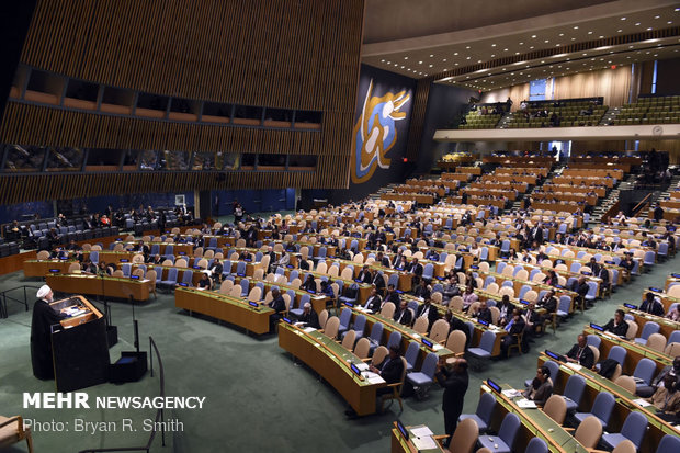 ماجرای خالی بودن صندلی‌های سازمان ملل در سخنرانی روحانی چه بود؟