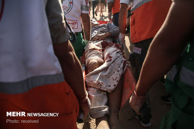 اسرائیلی فوج کی فائرنگ سے غزہ میں 2 فلسطینی شہید