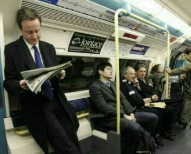 ماجرای عکس نخست‌وزیر سابق انگلیس در مترو چه بود؟