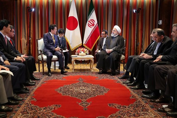Iran's Rouhani, Japan's Abe discuss bilateral, regional, intl. issues