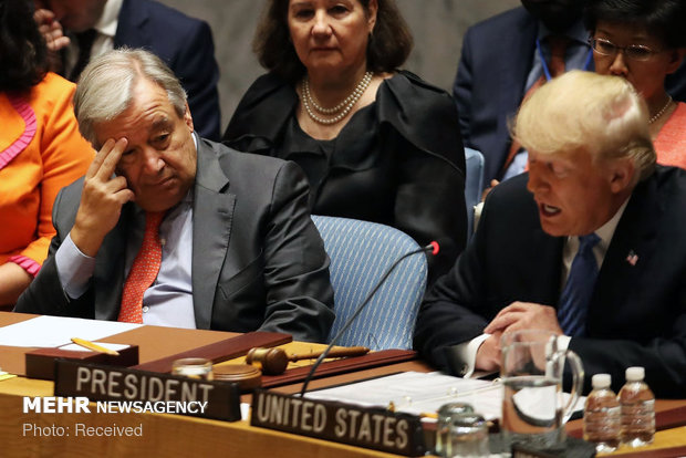 نشست شورای امنیت به ریاست ترامپ