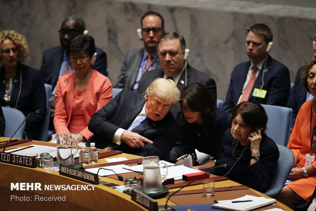 نشست شورای امنیت به ریاست ترامپ