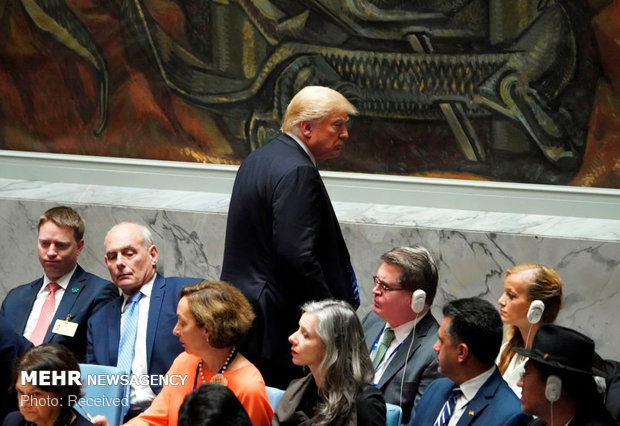 نشست شورای امنیت به ریاست ترامپ