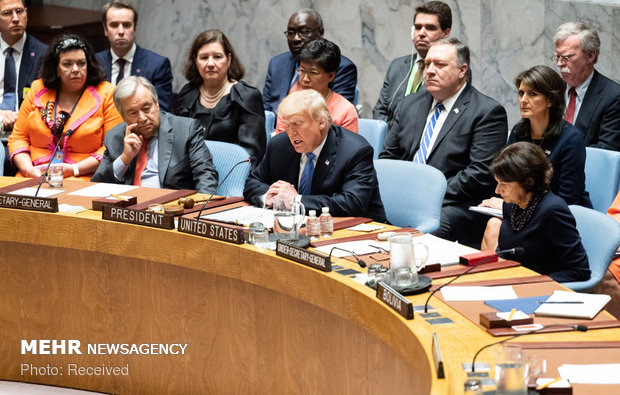 نشست شورای امنیت به ریاست ترامپ