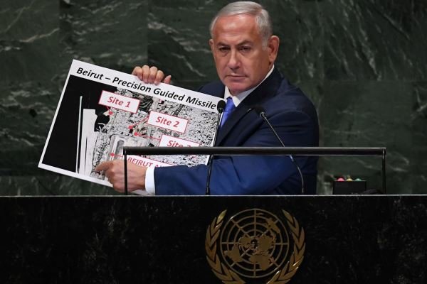 نتانیاهو:ایران انبار سری مواد هسته‌ای در دورقوزآباد تهران دارد!