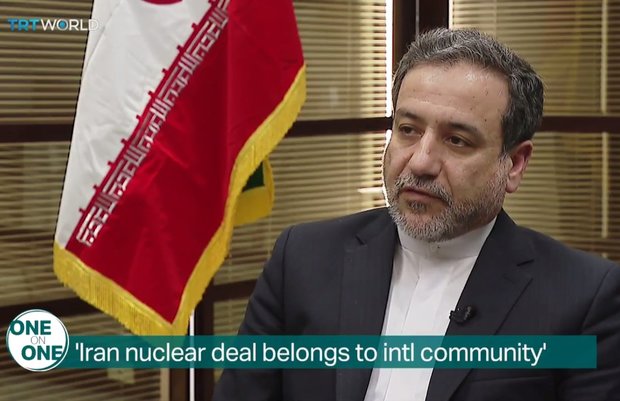 VIDEO: Araghchi says JCPOA belongs to intl. community 