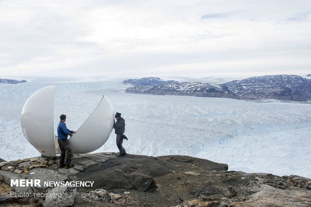 تاثیر گرم شدن زمین بر یخ های قطبی‎