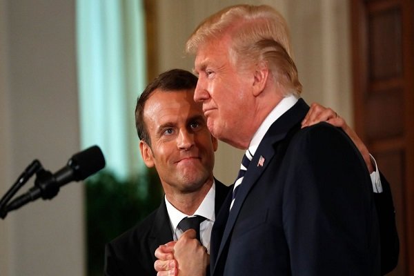 Macron tries to complete Trump's project