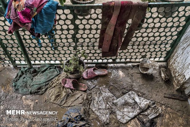 Flood hits Talesh, Northern Iran