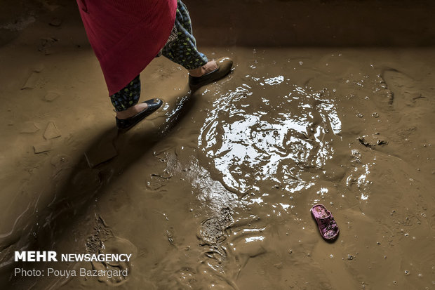 Flood hits Talesh, Northern Iran