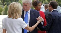 Trump Macron
