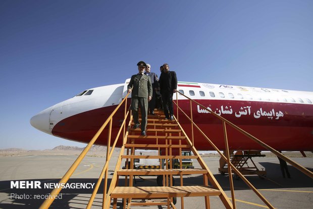 Iran unveils modern, heavy-duty firefighting aircraft
