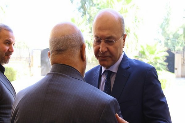 Iraqi presidential candidates visit Iran embassy, consult with amb.