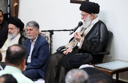 دیدار مسئولان و دست‌اندرکاران حج با رهبر انقلاب