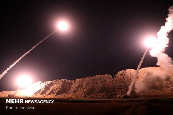 موشک‌های سپاه در ۳ مایلی نیروهای آمریکائی در سوریه فرود آمده‌اند