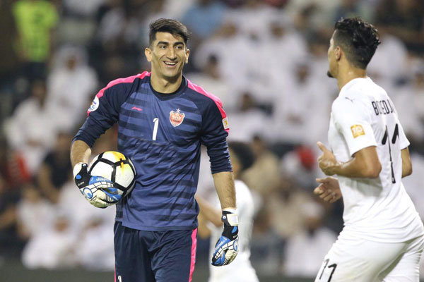 Iran’s Beiranvand named as ACL Played of Week