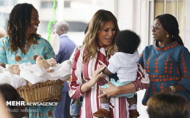 سفر تبلیغاتی همسر ترامپ به آفریقا‎