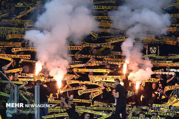 دیدار تیم های یوونتوس و یانگ بویز