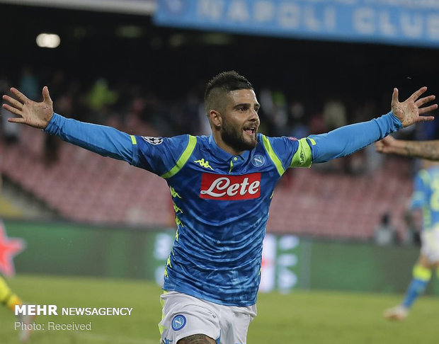 دیدار تیم های ناپولی و لیورپول