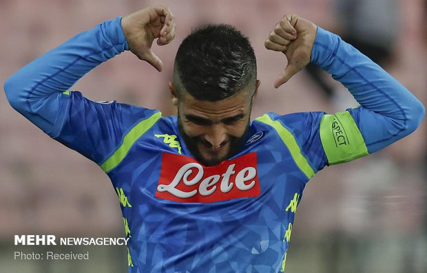 دیدار تیم های ناپولی و لیورپول