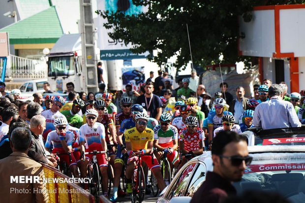 İran-Azerbaycan Bisiklet Turu'nun 5. etabı