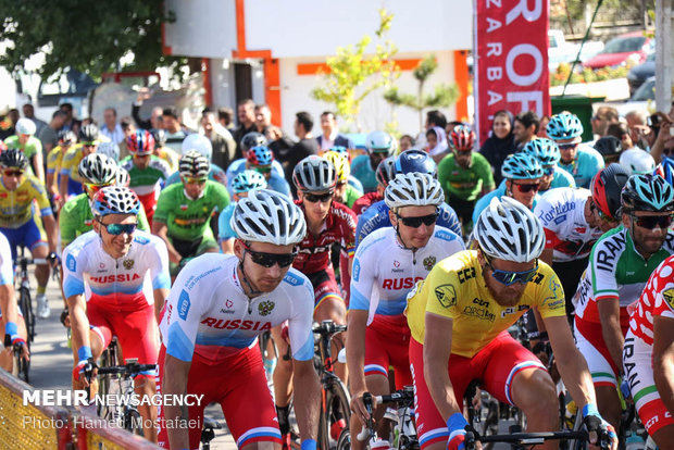 Iranian cyclist wins 5th stage of Tour of Iran