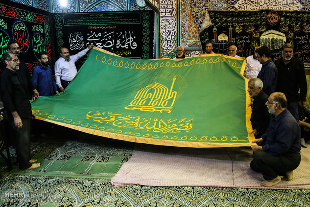 استقبال از کاروان پیاده انصارالحسین ع ازمشهدمقدس در اهواز