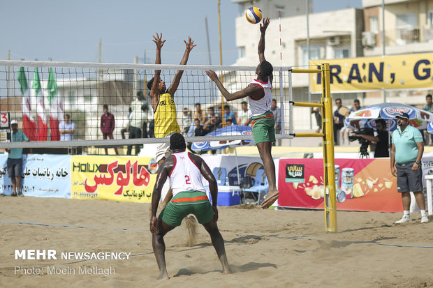 Final match of FIVB Beach Volleyball World Tour 1 star