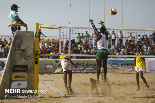 Final match of FIVB Beach Volleyball World Tour 1 star