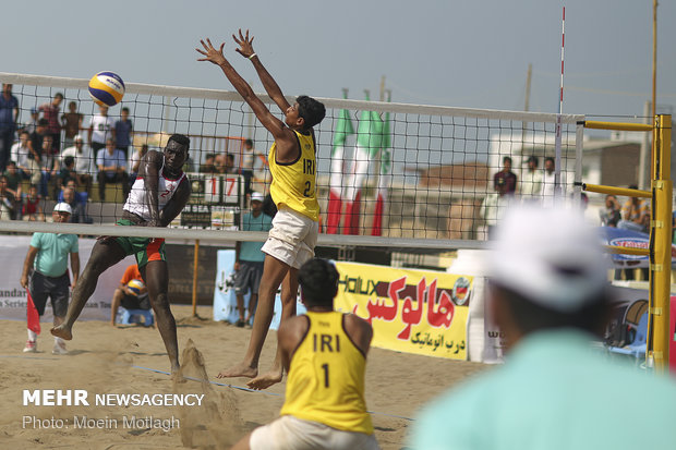 Final match of FIVB Beach Volleyball World Tour 1 star