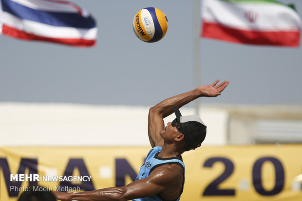 Final match of FIVB Beach Volleyball World Tour 1 star