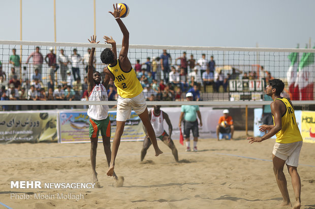 Final match of FIVB Beach Volleyball World Tour 1 star