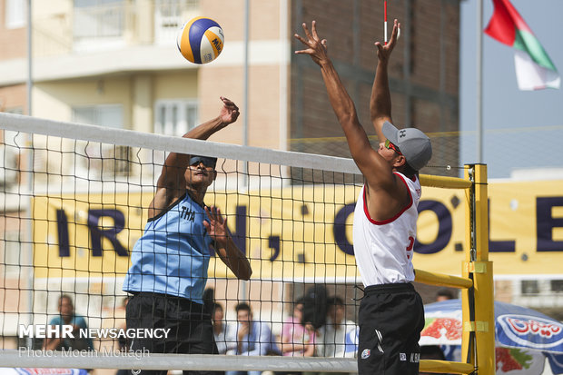 Final match of FIVB Beach Volleyball World Tour 1 star