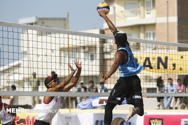 Final match of FIVB Beach Volleyball World Tour 1 star