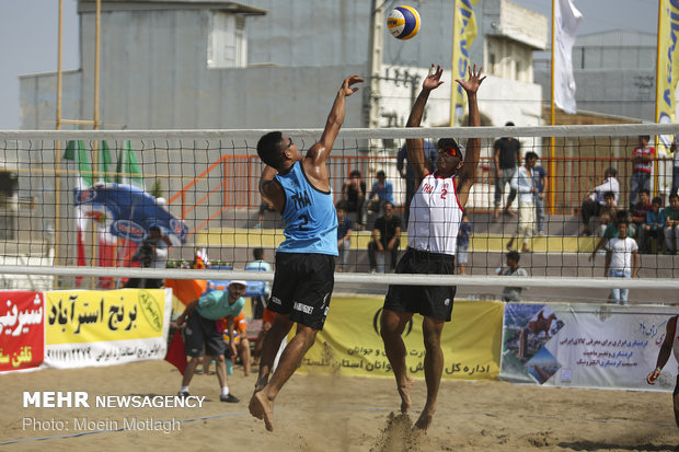 Final match of FIVB Beach Volleyball World Tour 1 star