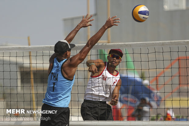 Final match of FIVB Beach Volleyball World Tour 1 star