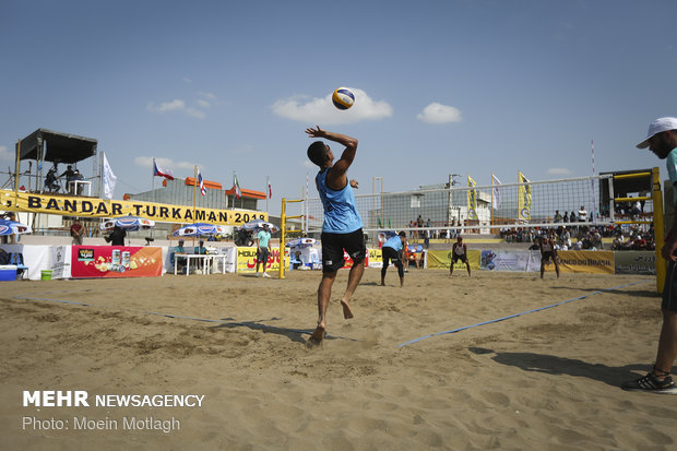 Final match of FIVB Beach Volleyball World Tour 1 star