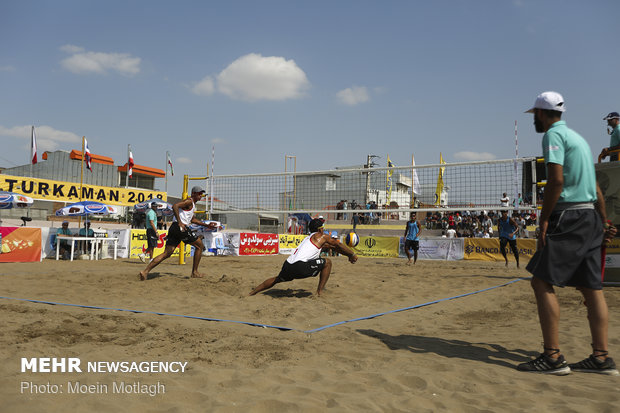 Final match of FIVB Beach Volleyball World Tour 1 star