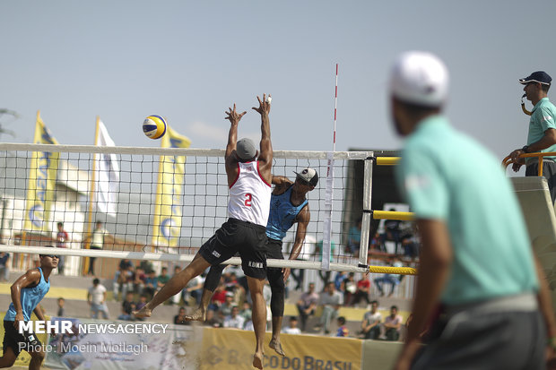 Final match of FIVB Beach Volleyball World Tour 1 star