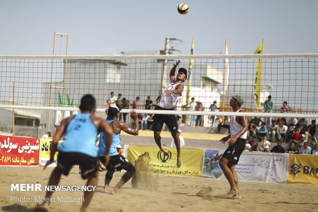 Final match of FIVB Beach Volleyball World Tour 1 star