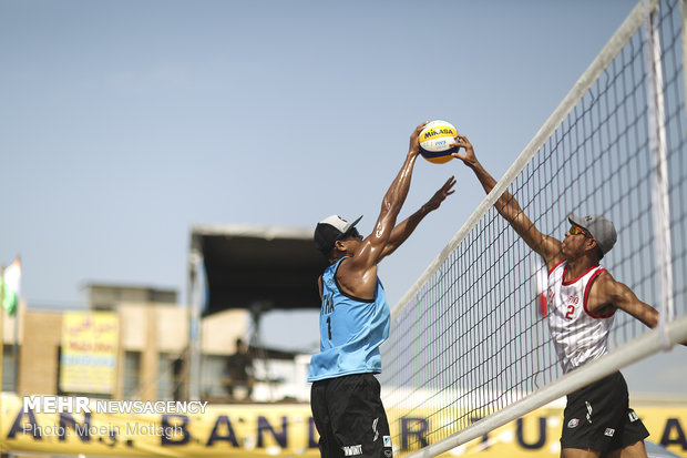 Final match of FIVB Beach Volleyball World Tour 1 star