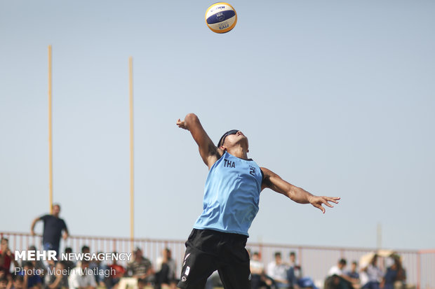 Final match of FIVB Beach Volleyball World Tour 1 star