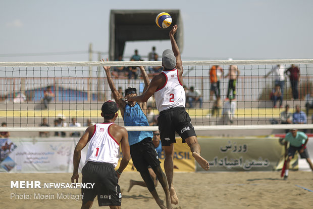 Mehr News Agency - Final Match Of FIVB Beach Volleyball World Tour 1 Star