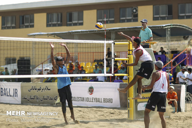 Final match of FIVB Beach Volleyball World Tour 1 star