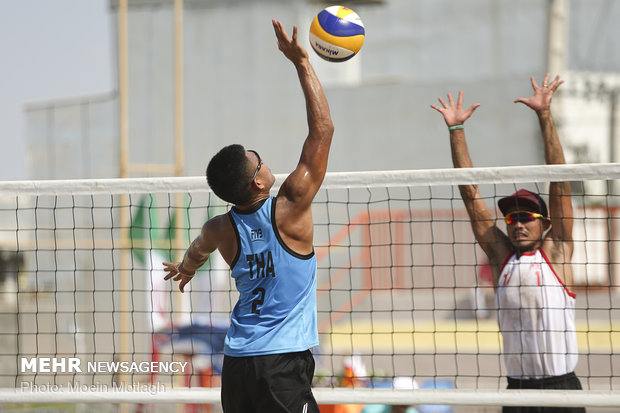 Final match of FIVB Beach Volleyball World Tour 1 star