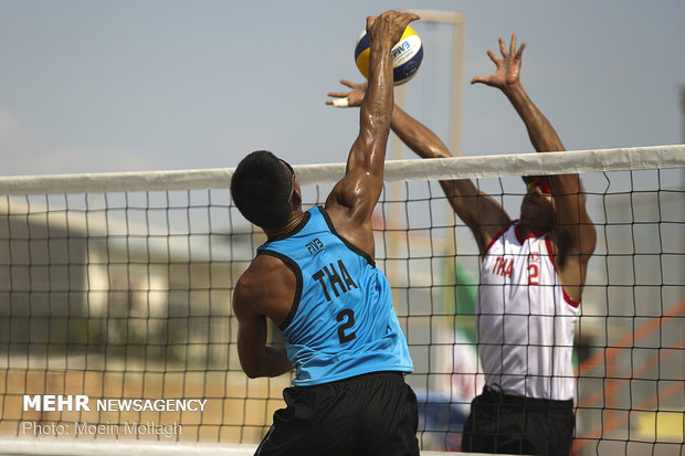 Final match of FIVB Beach Volleyball World Tour 1 star